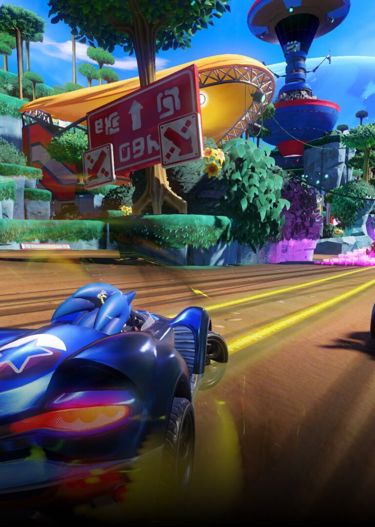 A screenshot from Team Sonic Racing